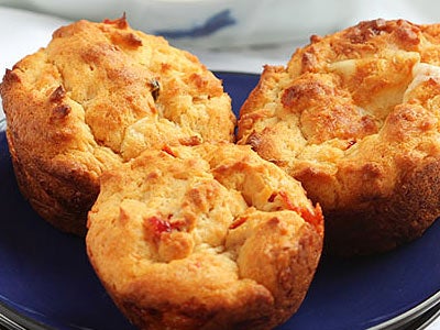 Pepper and Onion Cheesy Biscuits